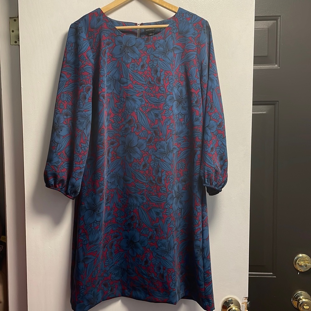 Ann Taylor Floral Shift Dress